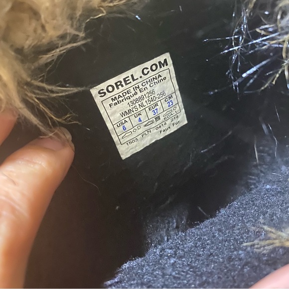 SOREL Joan of Artic Winter Boots women's 6 - Picture 9 of 9